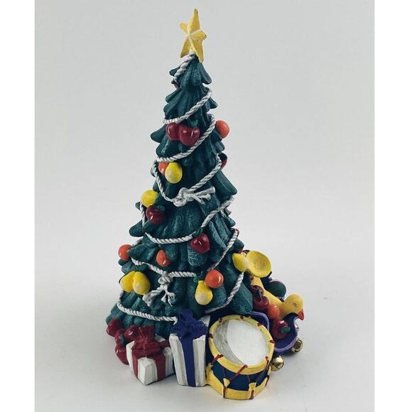 Dept 56 All Through The House Christmas Tree 9302-5 No Box duck fruit bells drum - Picture 1 of 11